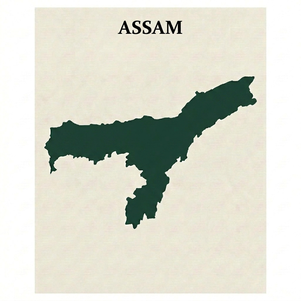 Assam Map