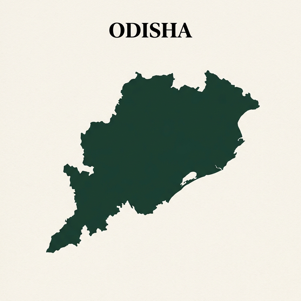 Odisha Map