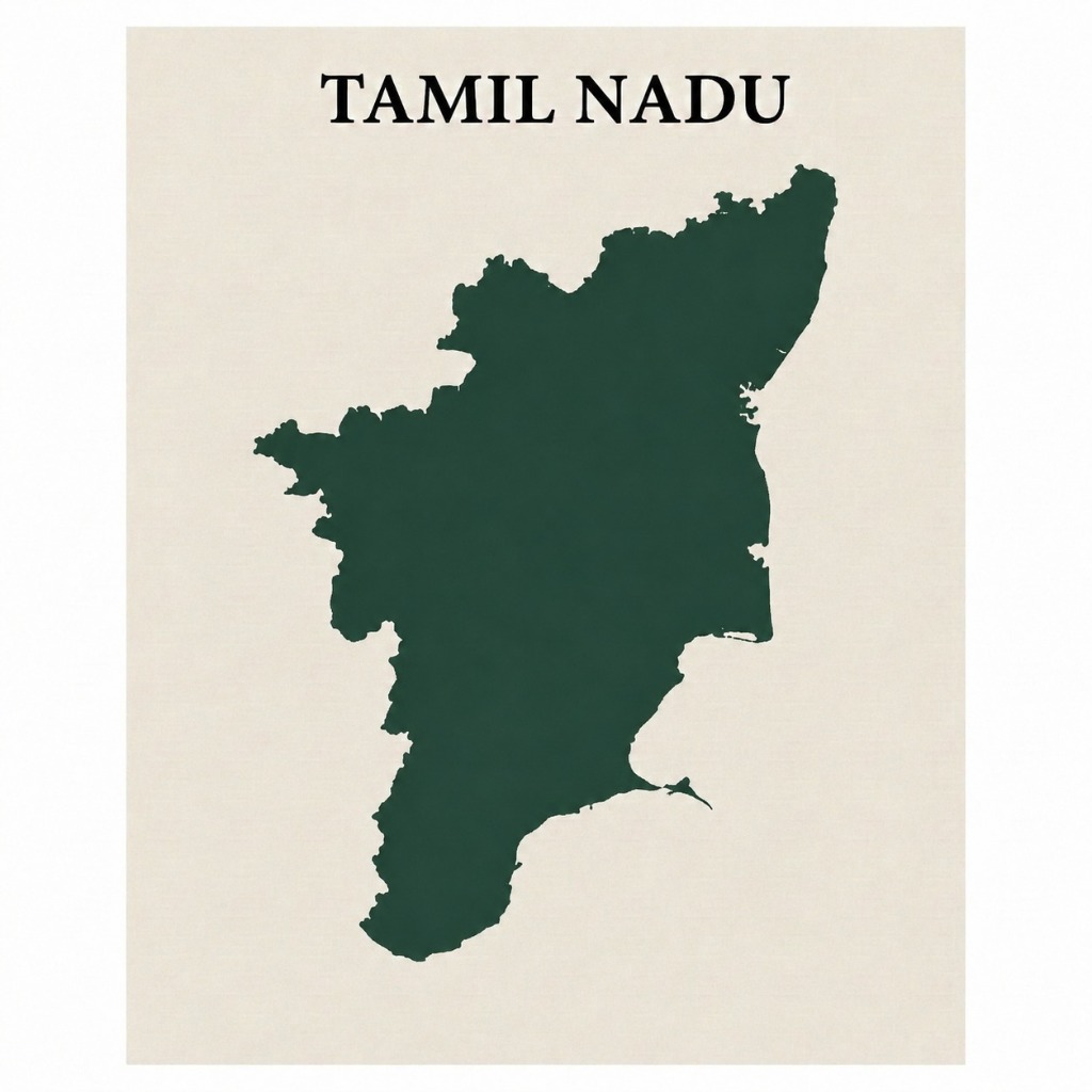 Tamil Nadu Map
